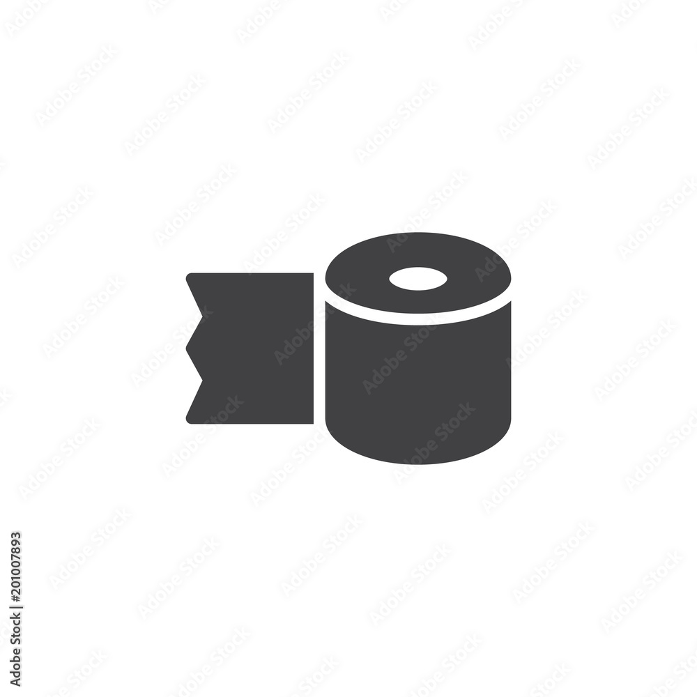 Toilet paper vector icon. filled flat sign for mobile concept and web design. Hygiene simple solid icon. Symbol, logo illustration. Pixel perfect vector graphics Toilet paper vector icon. filled flat sign for mobile concept and web design. Hygiene simple solid icon. Symbol, logo illustration. Pixel perfect vector graphics