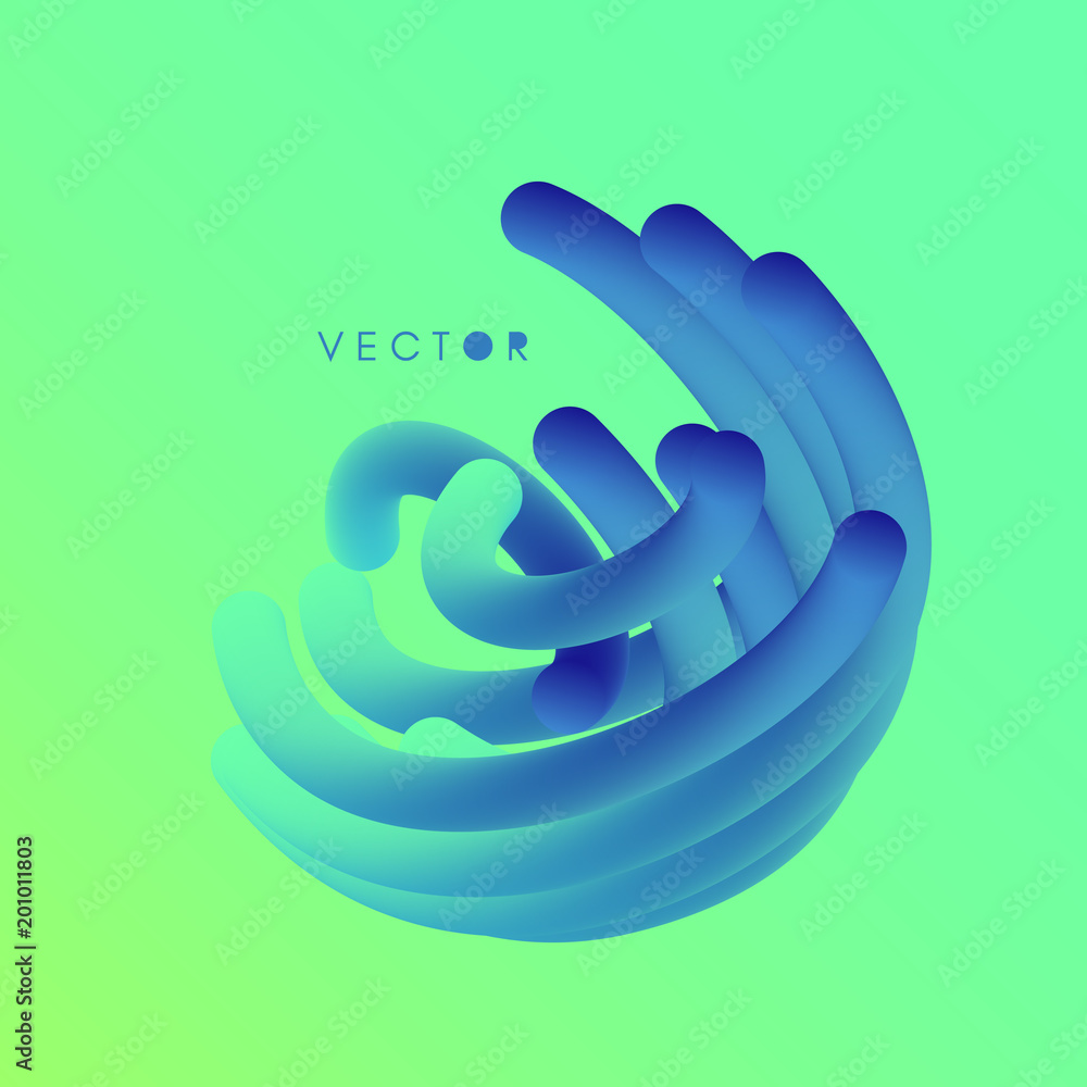 Fototapeta premium Vector art illustration. Dynamic effect. Cover design template. Can be used for advertising, marketing, presentation.