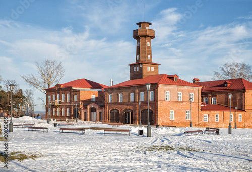 Fotografía Sviyazhsk, fire station with fire-lookout tower