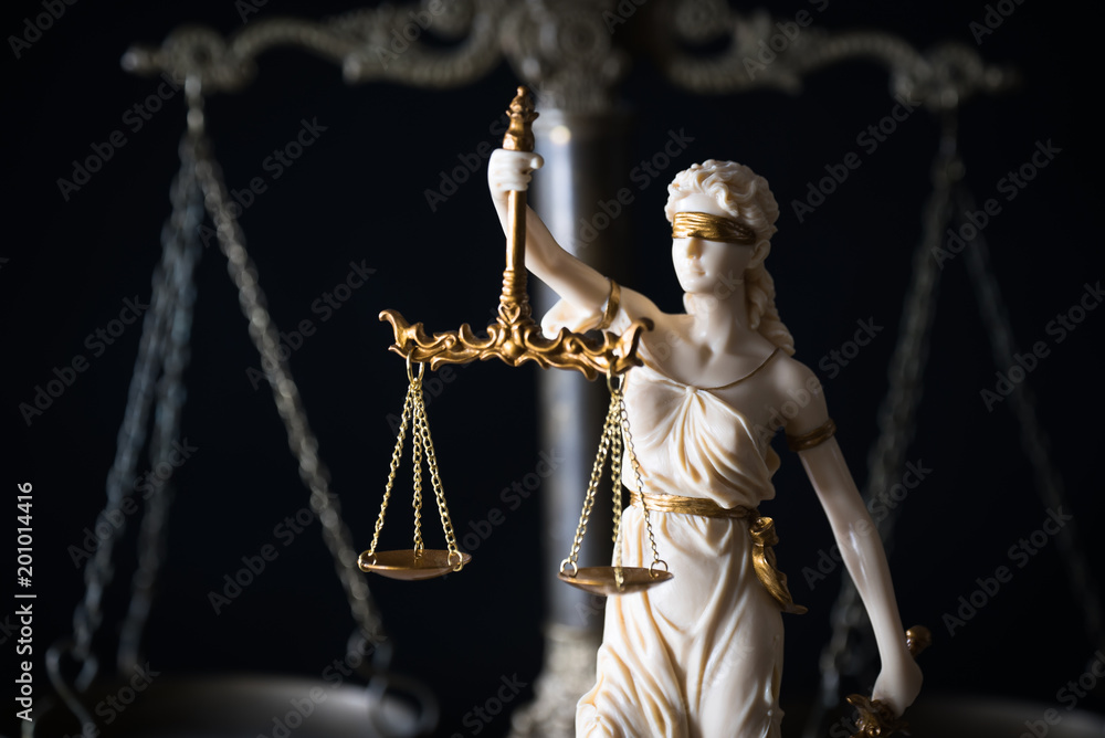 Themis figure in library Themis figure in library