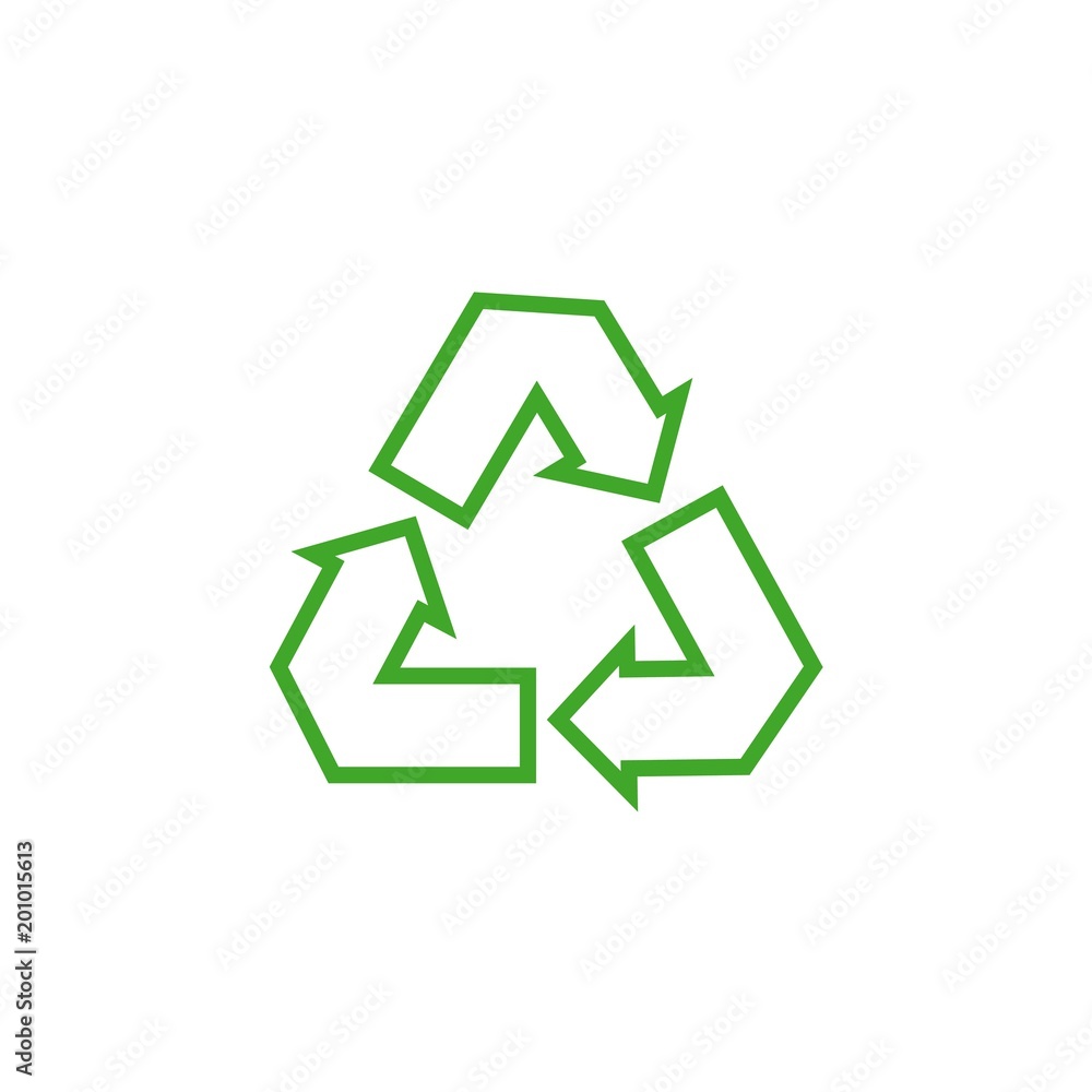 Recycle Vector Template Design Illustration Recycle Vector Template Design Illustration