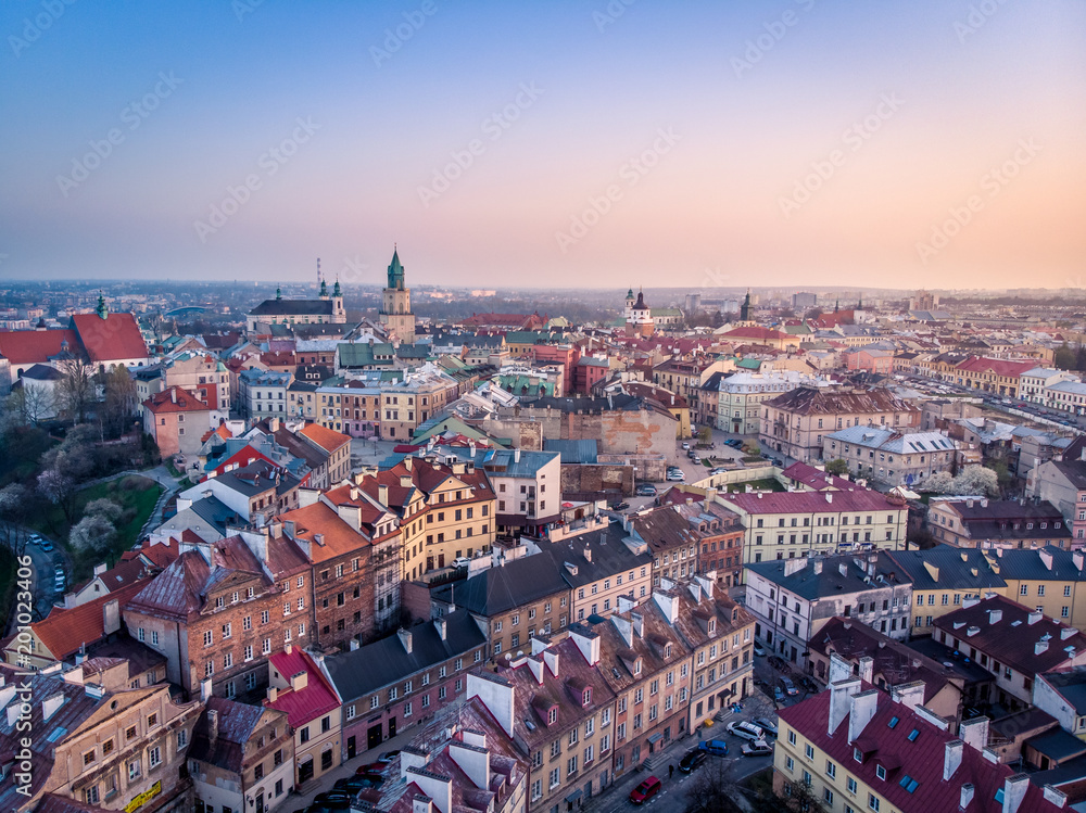 Lubelska wiosna z lotu ptaka