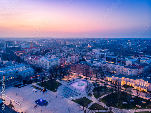 Lubelska wiosna z lotu ptaka