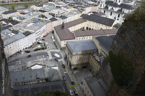 Salzburg, Stadt, historisch, Mozart, Mozartstadt, Salzach, Dom, Salzburger Dom, Jedermann, Hohensalzburg, Festung, Festspielhaus, Sankt Peter, Getreidegasse photo