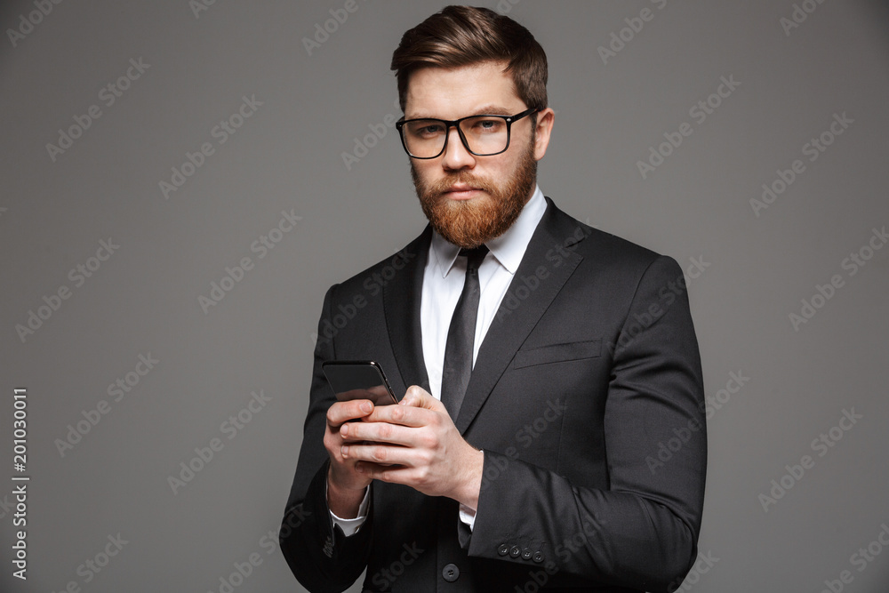 Portrait of a confident young businessman dressed in suit Portrait of a confident young businessman dressed in suit