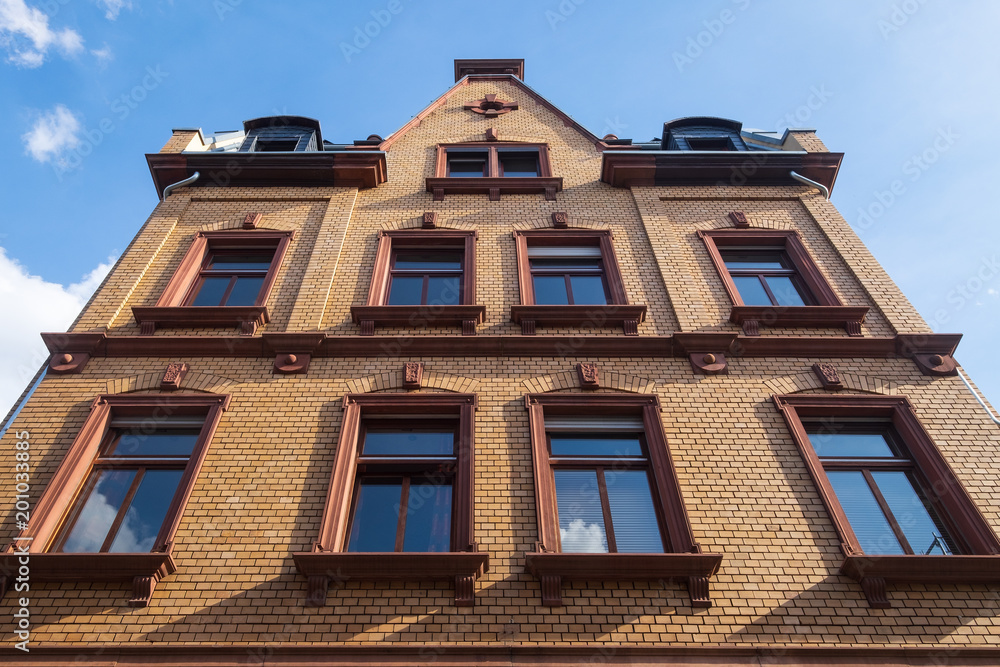Fototapeta premium Hausfassade in Frankfurt-Hoechst