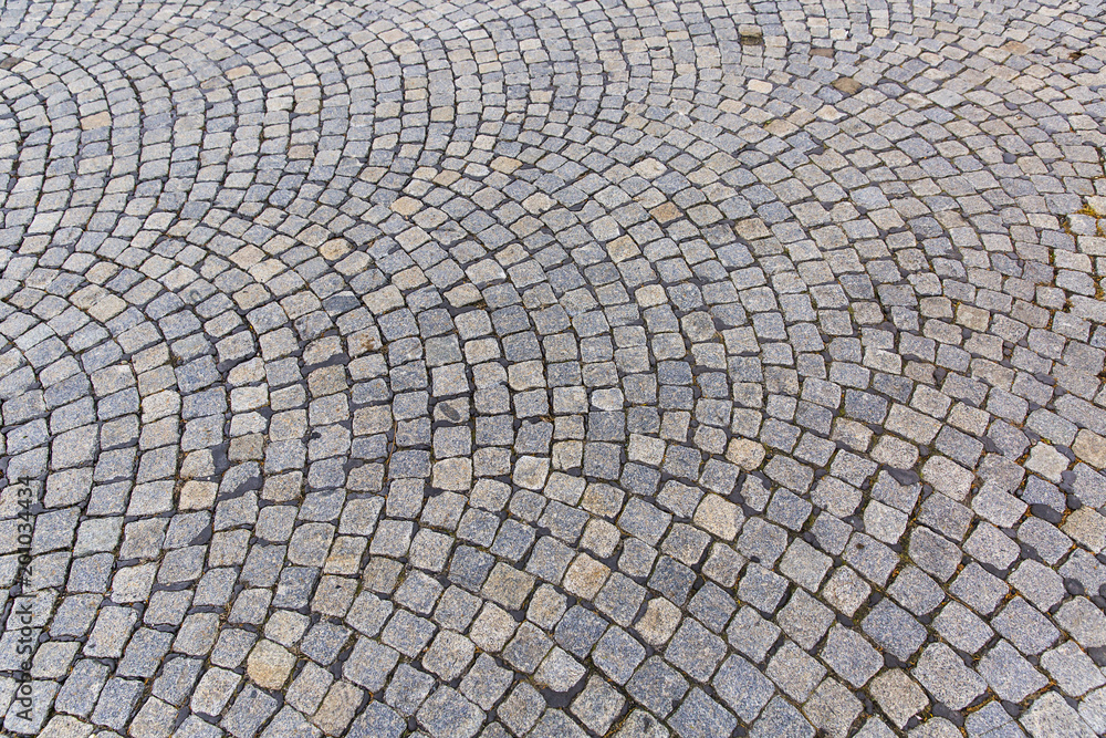 stone pavement in perspective stone pavement in perspective