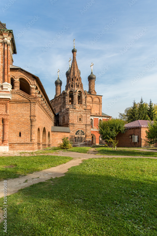 The old monastery in Moscow.