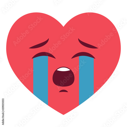 Herz Emoji weinend