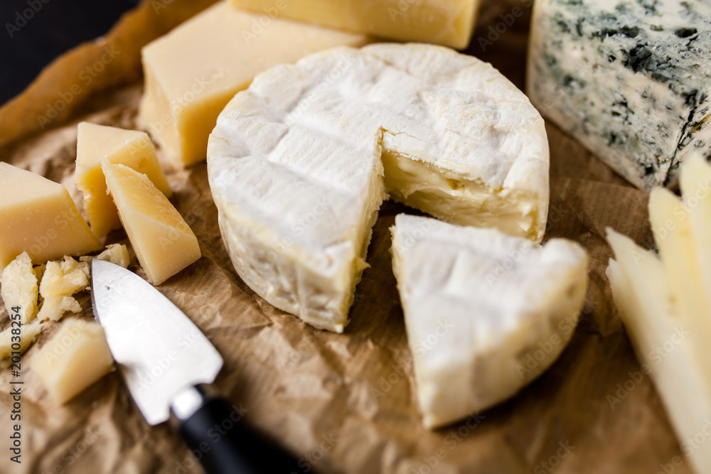 Different sorts of cheese Different sorts of cheese