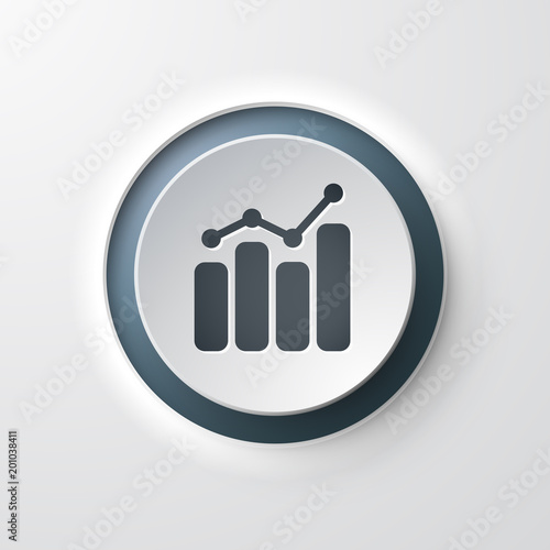 icône graphique hausse