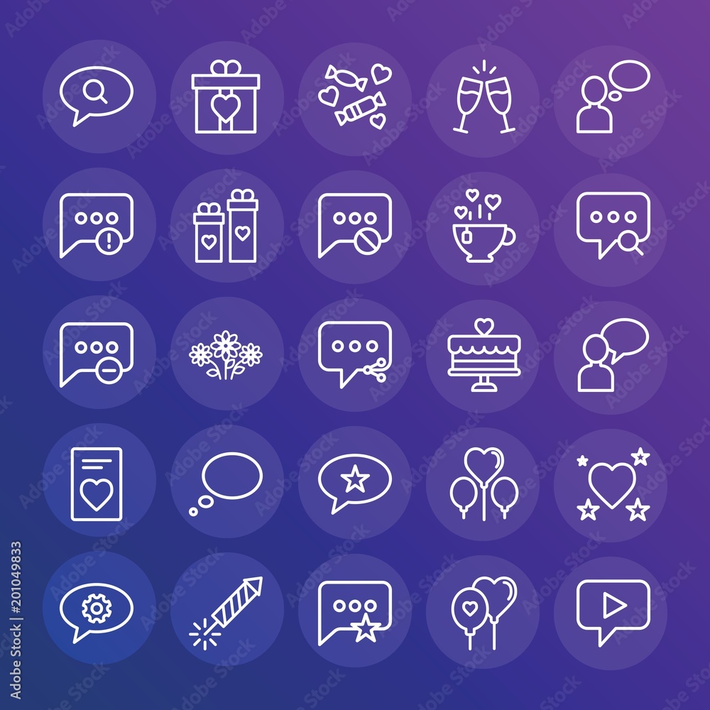 Modern Simple Set of chat and messenger, valentine Vector outline Icons. ..Contains such Icons as cellular, smartphone, valentine and more on gradient background. Fully Editable. Pixel Perfect. Modern Simple Set of chat and messenger, valentine Vector outline Icons. ..Contains such Icons as cellular, smartphone, valentine and more on gradient background. Fully Editable. Pixel Perfect.