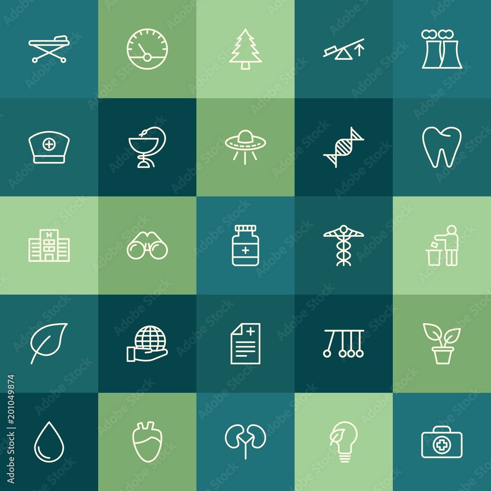 Modern Simple Set of health, science, nature Vector outline Icons. ..Contains such Icons as ecology, measurement, first, organ, patient and more on green background. Fully Editable. Pixel Perfect. Modern Simple Set of health, science, nature Vector outline Icons. ..Contains such Icons as ecology, measurement, first, organ, patient and more on green background. Fully Editable. Pixel Perfect.