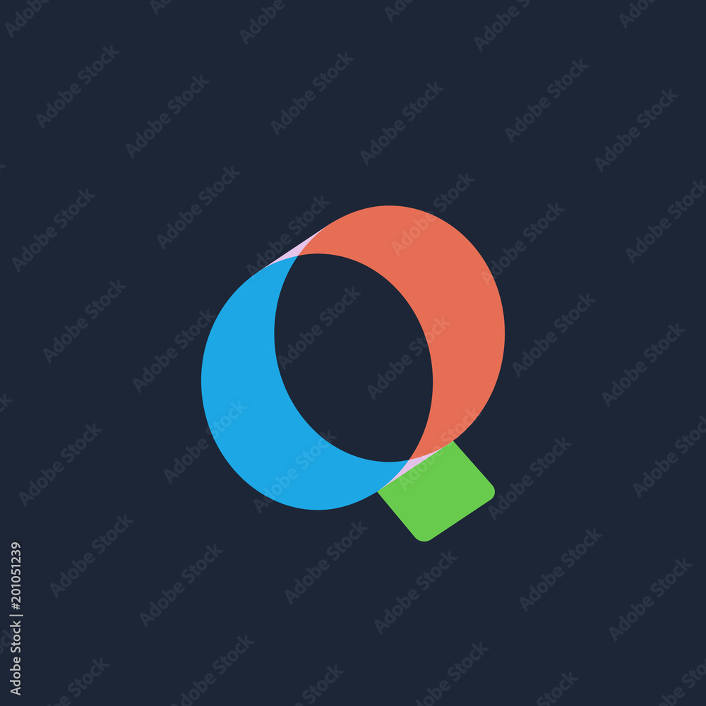 Letter Q logo icon design template elements Letter Q logo icon design template elements