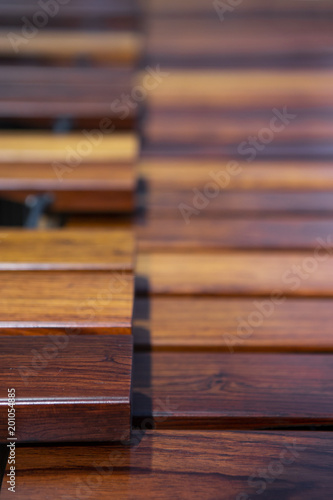 marimba, wooden bars
