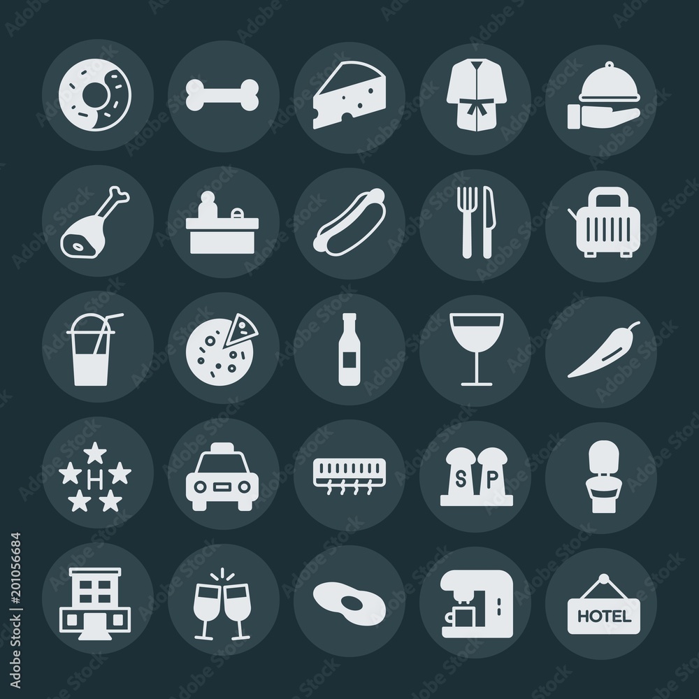 Modern Simple Set of food, hotel, drinks Vector fill Icons. ..Contains such Icons as sanitary, illustration, hot, dessert, tomato, cup and more on dark background. Fully Editable. Pixel Perfect. Modern Simple Set of food, hotel, drinks Vector fill Icons. ..Contains such Icons as sanitary, illustration, hot, dessert, tomato, cup and more on dark background. Fully Editable. Pixel Perfect.
