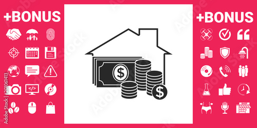 Home insurance icon