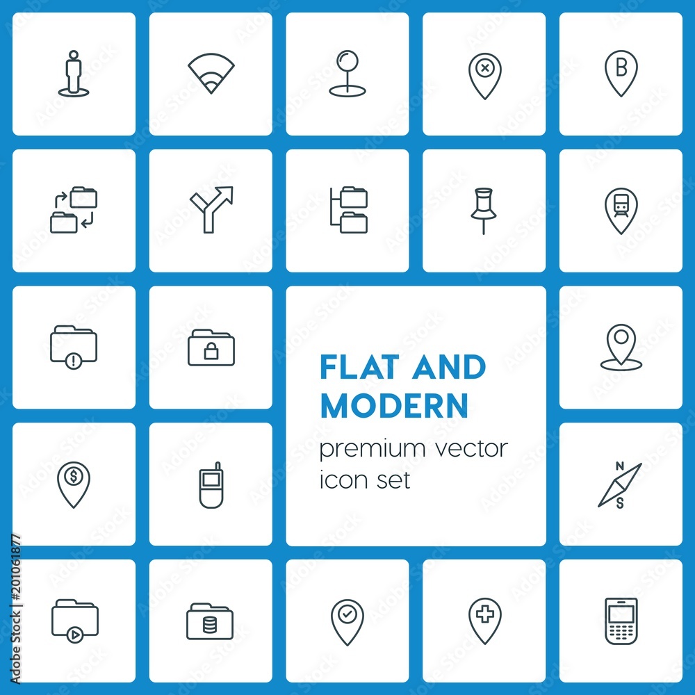 Modern Simple Set of location, folder, mobile Vector outline Icons. ..Contains such Icons as network, arrow, mobile, symbol, sign, delete and more on dark background. Fully Editable. Pixel Perfect Modern Simple Set of location, folder, mobile Vector outline Icons. ..Contains such Icons as network, arrow, mobile, symbol, sign, delete and more on dark background. Fully Editable. Pixel Perfect
