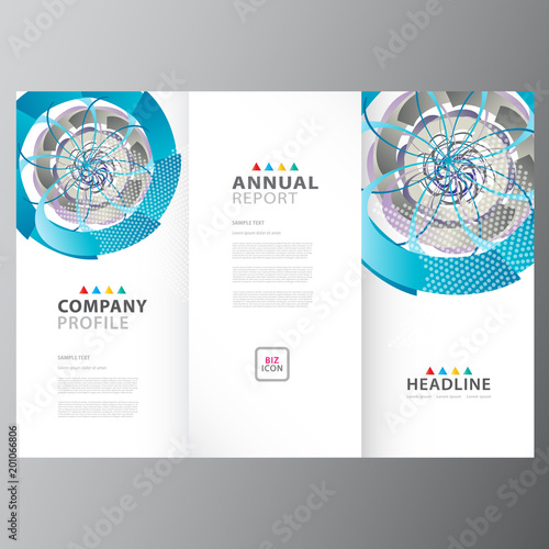 Annual business report template