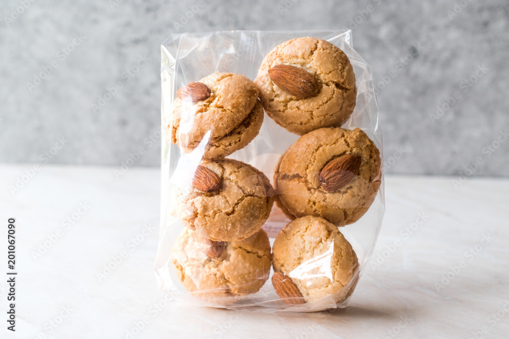 Almond Cookies in Package / Acibadem Kurabiyesi Almond Cookies in Package / Acibadem Kurabiyesi