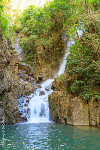 Namtok Phlio waterfall in Chanthaburi  east of Thailand
