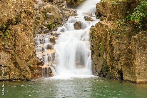 Namtok Phlio waterfall in Chanthaburi  east of Thailand