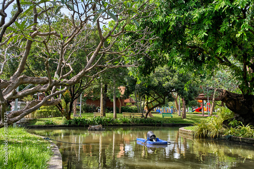 Suan Saranrom Park in Bangkok, Thailand