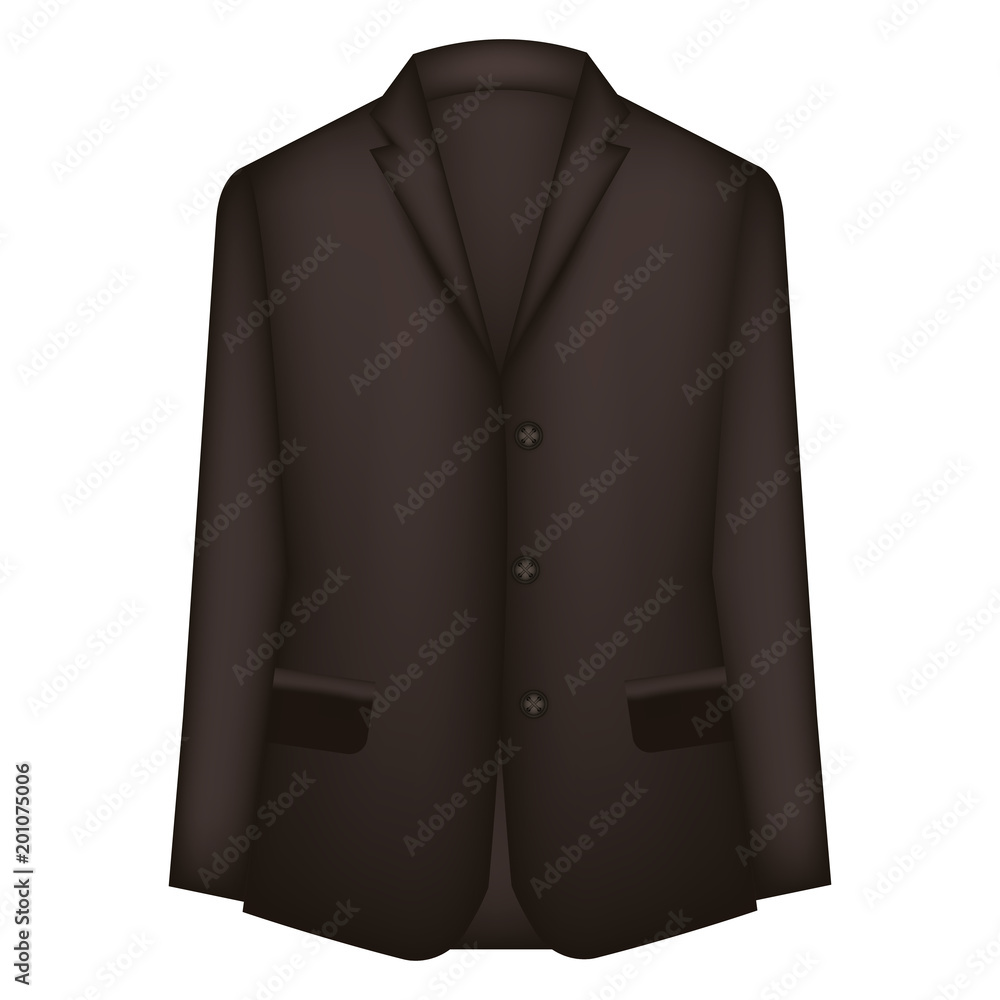 elegant male jacket icon vector illustration design elegant male jacket icon vector illustration design