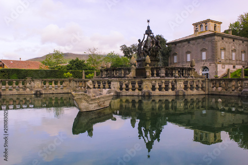 Renaissance fountain in Italy