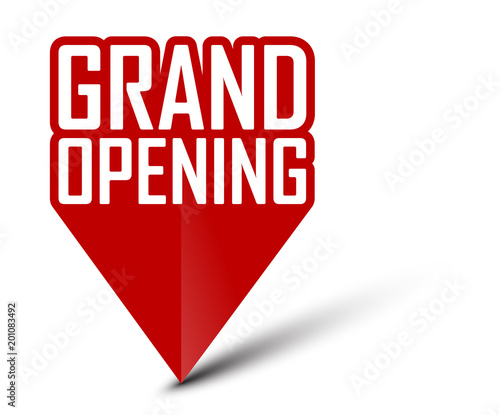 banner grand opening