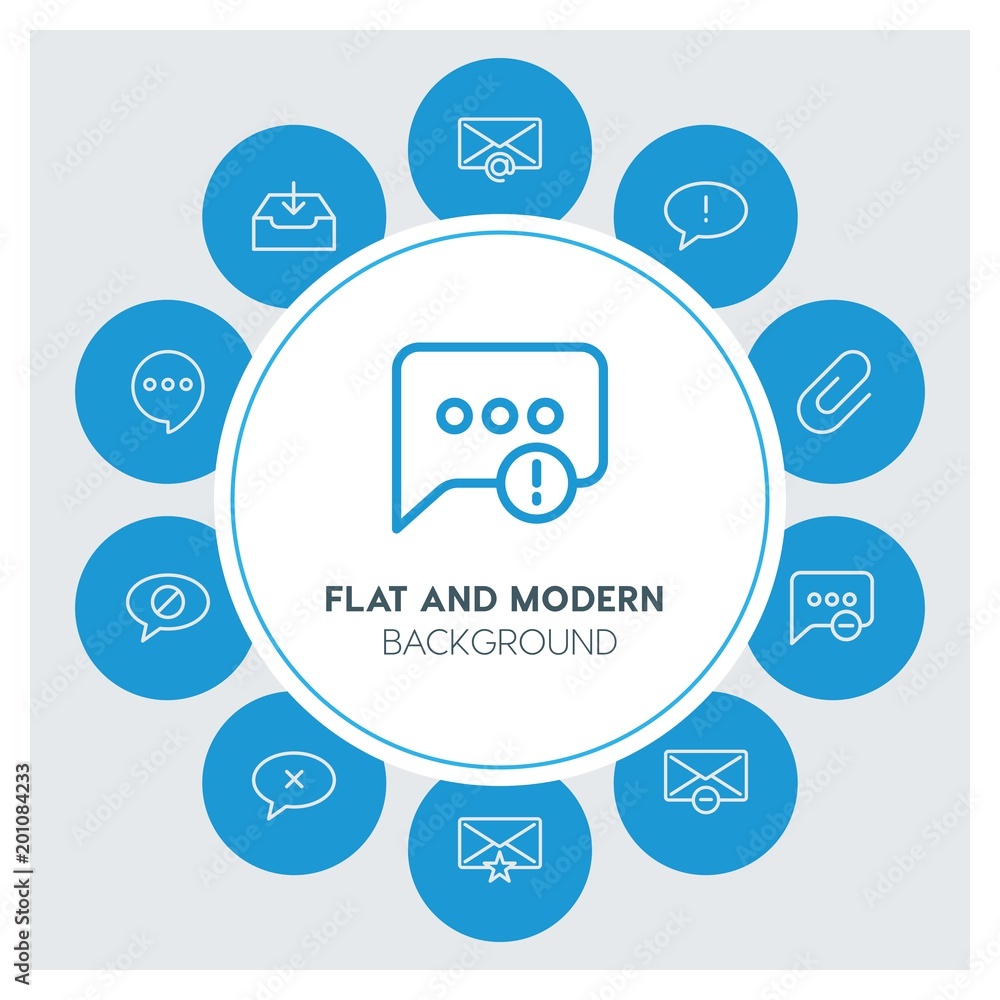 chat and messenger, email Infographic Circle outline Icons Set. Contains such Icons as business, website, elements, background, pattern, illustration and more. ..Fully Editable. Pixel Perfect chat and messenger, email Infographic Circle outline Icons Set. Contains such Icons as business, website, elements, background, pattern, illustration and more. ..Fully Editable. Pixel Perfect