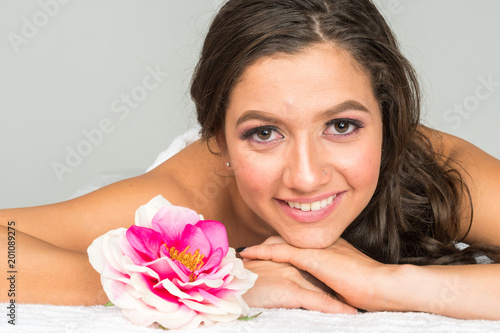 Woman Getting Massage