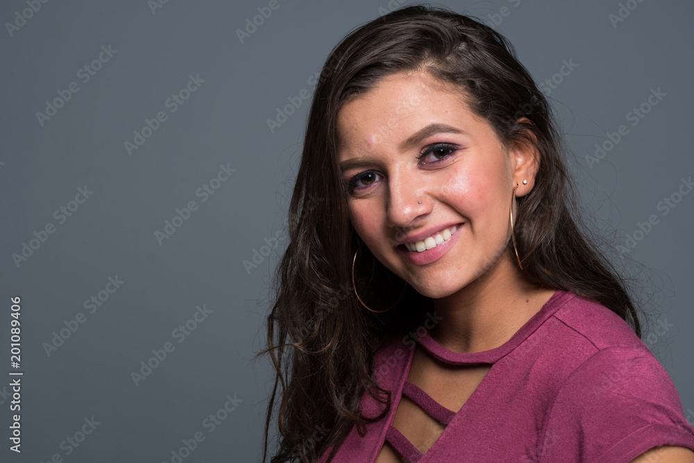 Fototapeta premium Happy Young Woman