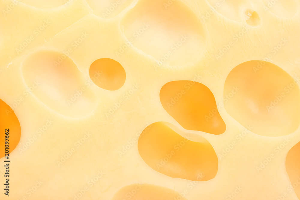 Cheese with holes Cheese with holes