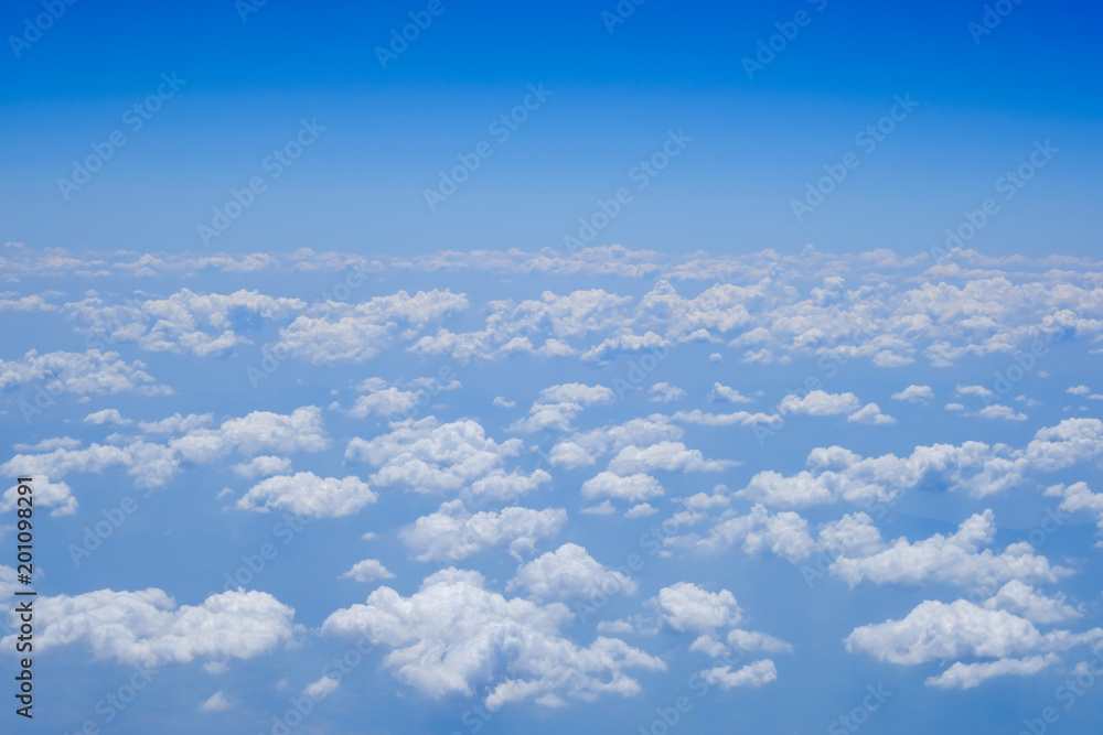 Blue sky with white clouds using as background or wallpaper. Blue sky with white clouds using as background or wallpaper.