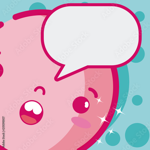 Cute kawaii emoji