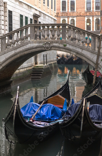 Gondola on Canalin Venice, Italy. © Maurizio