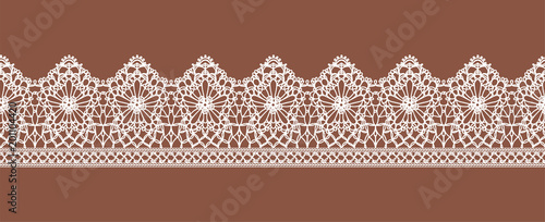 floral seamless lace ornament