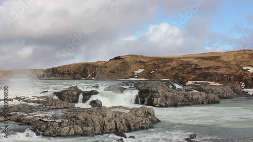 Wasserfall Island