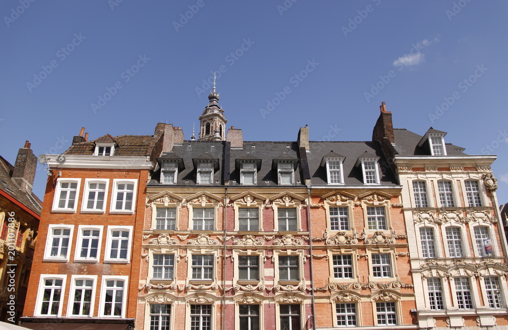 Immeuble ancien à Lille, Nord
