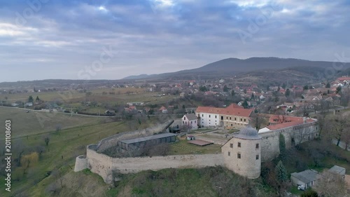 Beautiful fortress of Pecsvarad, Hungary photo