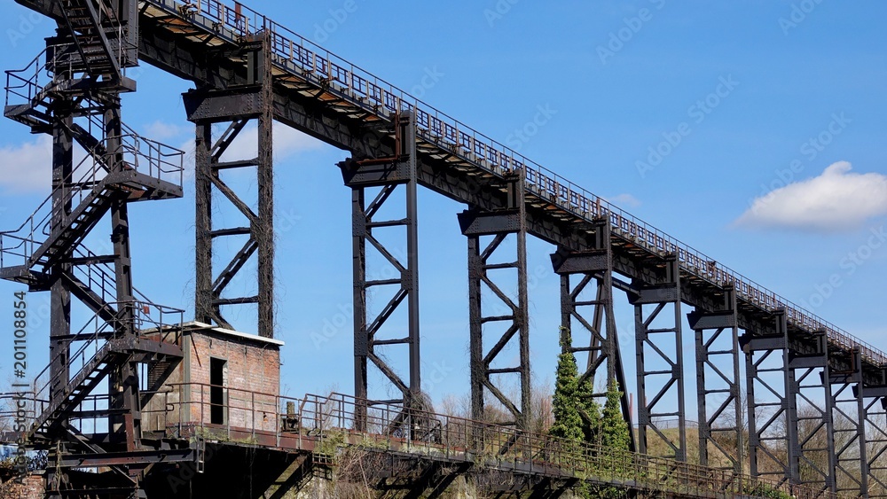 Stillgelegte Industrieanlagen im Ruhrgebiet