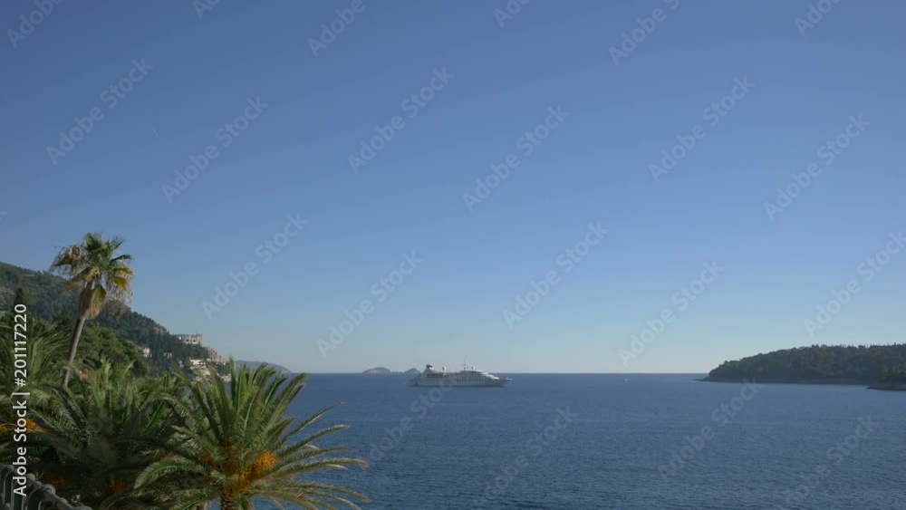 Ship sailing on the sea Ship sailing on the sea