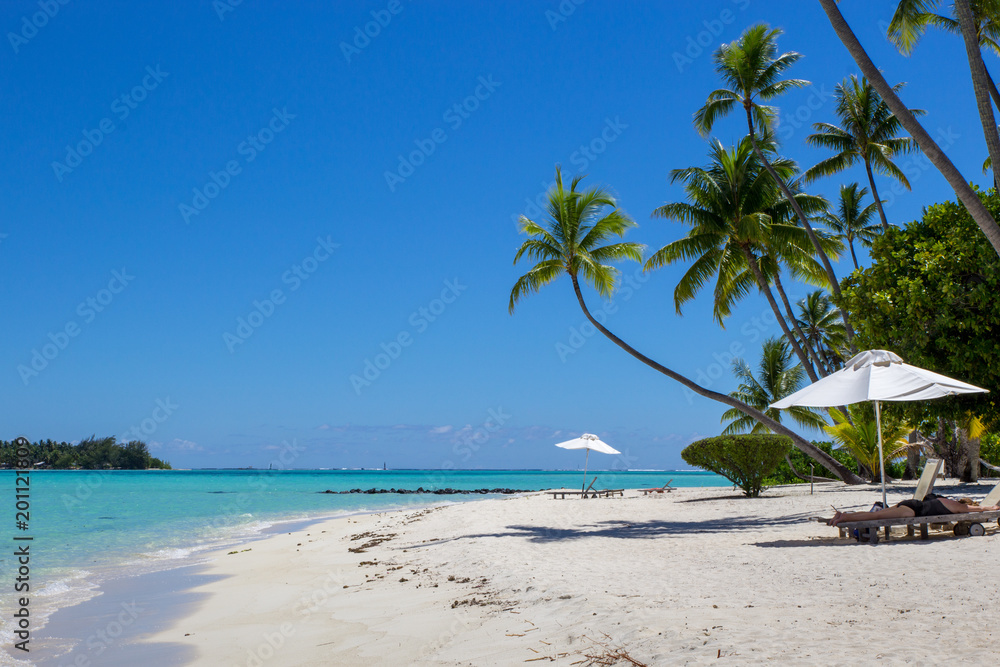 Obraz premium Lounging in Bora Bora