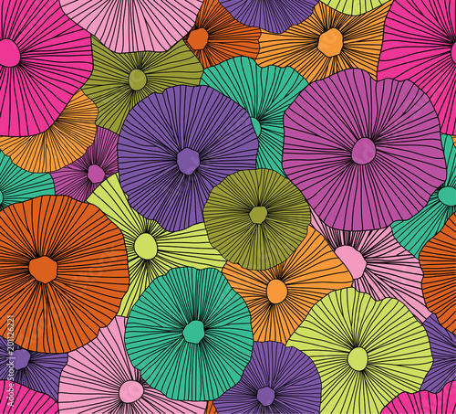 Abstract ethnic pattern. Background in boho style. Seamless hippie pattern. Can be used for the design of textiles  fabrics  wallpapers and backgrounds
