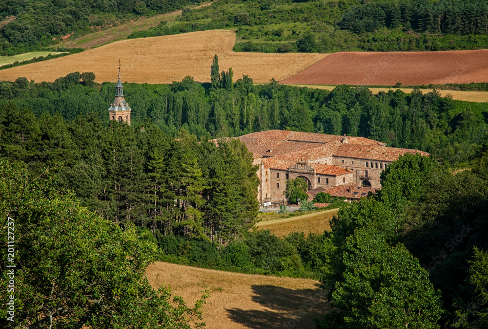 Monastery of Yuso, San Millan de la Cogolla, La Rioja, Spain Monastery of Yuso, San Millan de la Cogolla, La Rioja, Spain