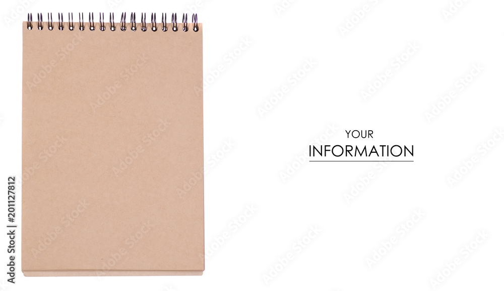 The diary notebook pattern The diary notebook pattern