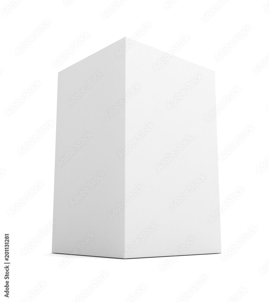 blank retail product box concept 3d illustration blank retail product box concept 3d illustration