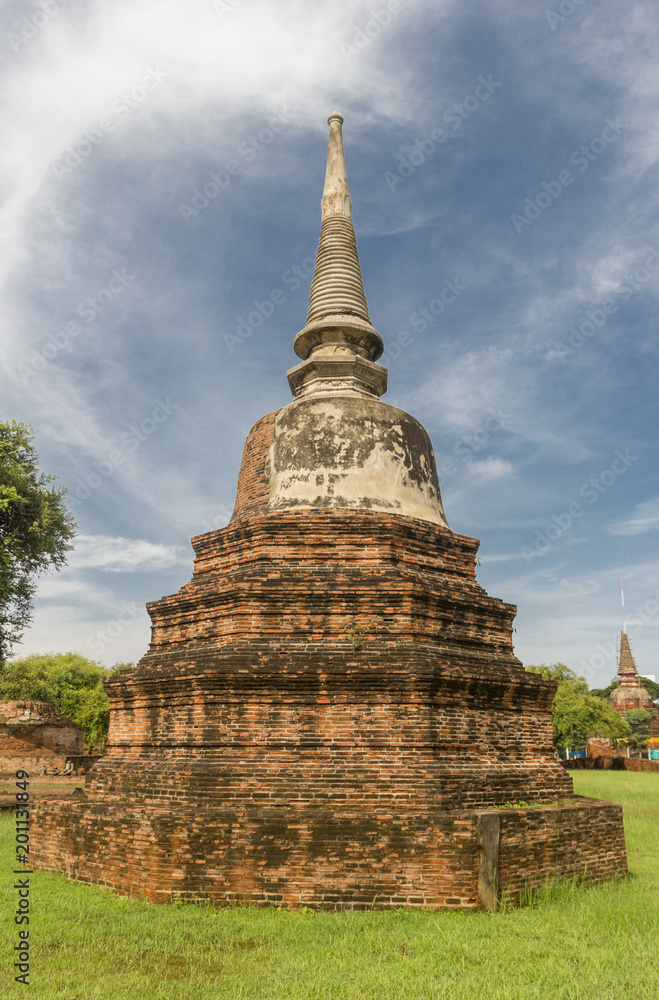 Naklejka premium Ayutthaya Historical park 2