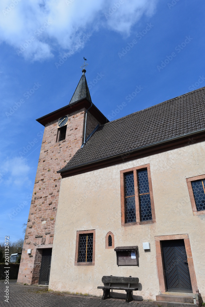 Evangelische Kirche in Flörsbach-Flörsbachtal
im Main-Kinzig-Kreis
